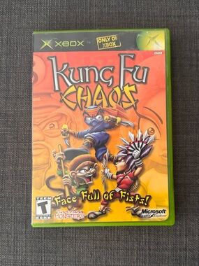 Kung Fu Chaos Xbox Game Complete